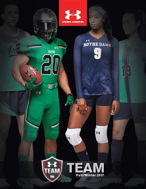 under armour soccer uniform catalog